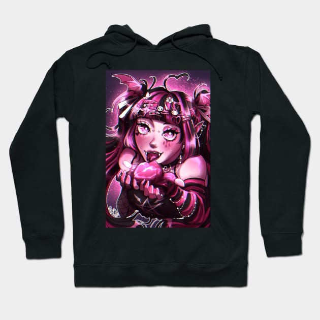 Eat your heart out, Draculaura! Hoodie by Prezweeb Artworks